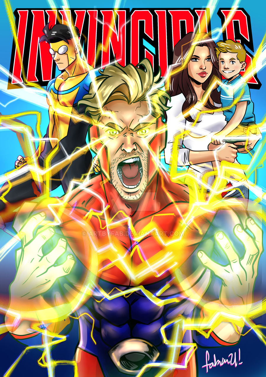 Powerplex Invincible Powerplex fanart by ArtByFab on DeviantArt