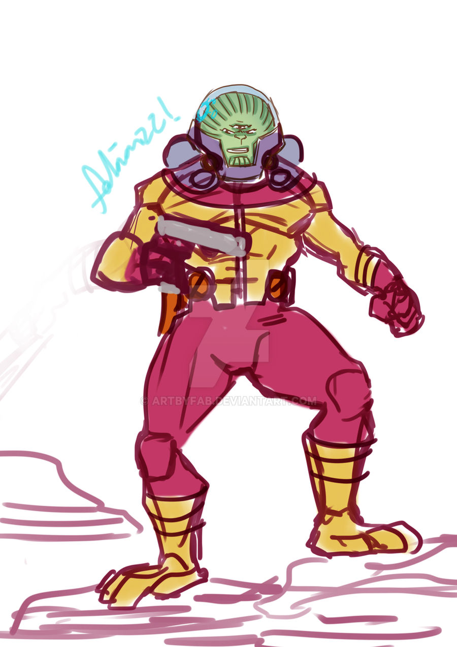 Space Racer sketch Invincible by ArtByFab on DeviantArt