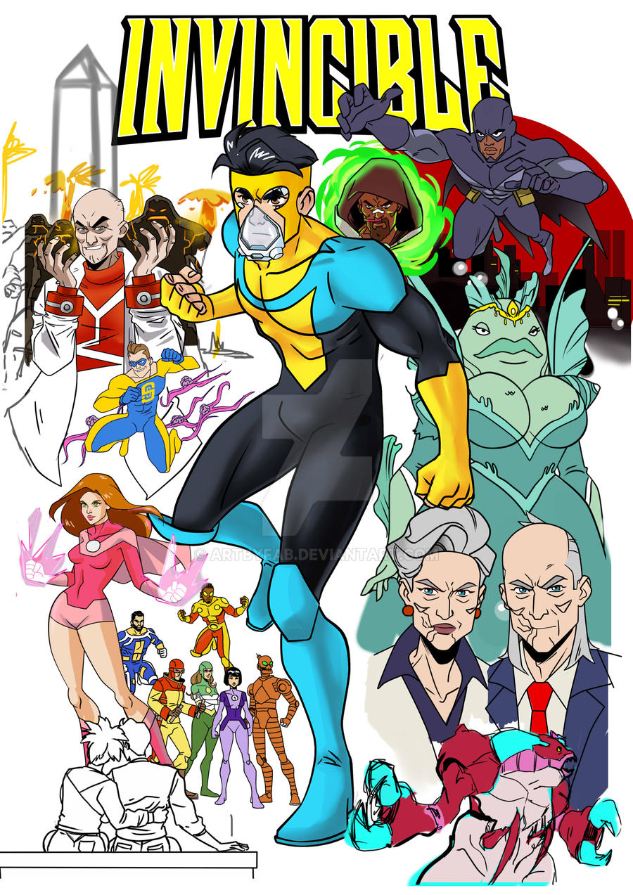 Invincible s02e02 by ArtByFab on DeviantArt