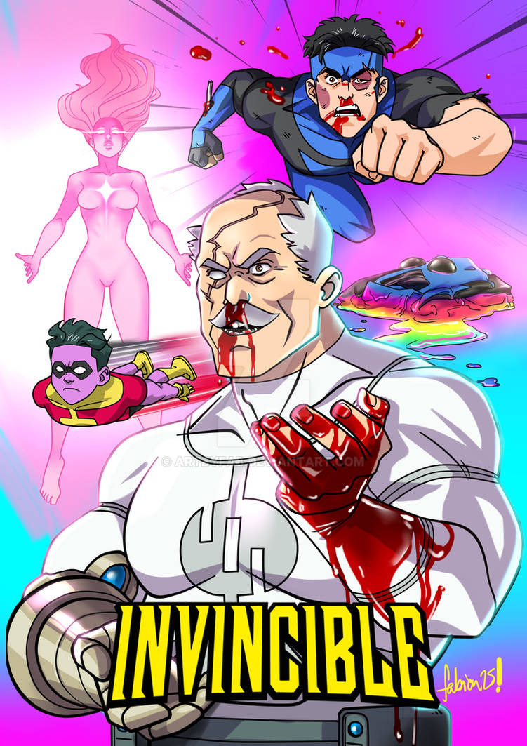 Invincible Art Complex Invincible S03E08 FINAL by ArtByFab on DeviantArt