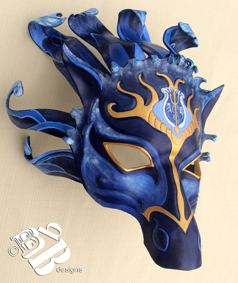 Poseidon Horse Mask