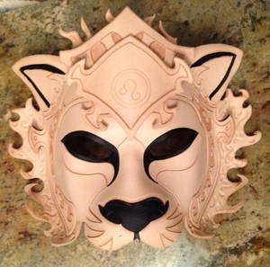 WIP Leo Lion Zodiac Leather Mask