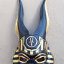 Custom Anubis Egyptian Jackal Leather Mask