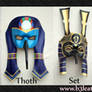 Egyptian Deity Leather Mask Lineup
