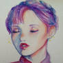 Princess Mei Watercolor Portrait