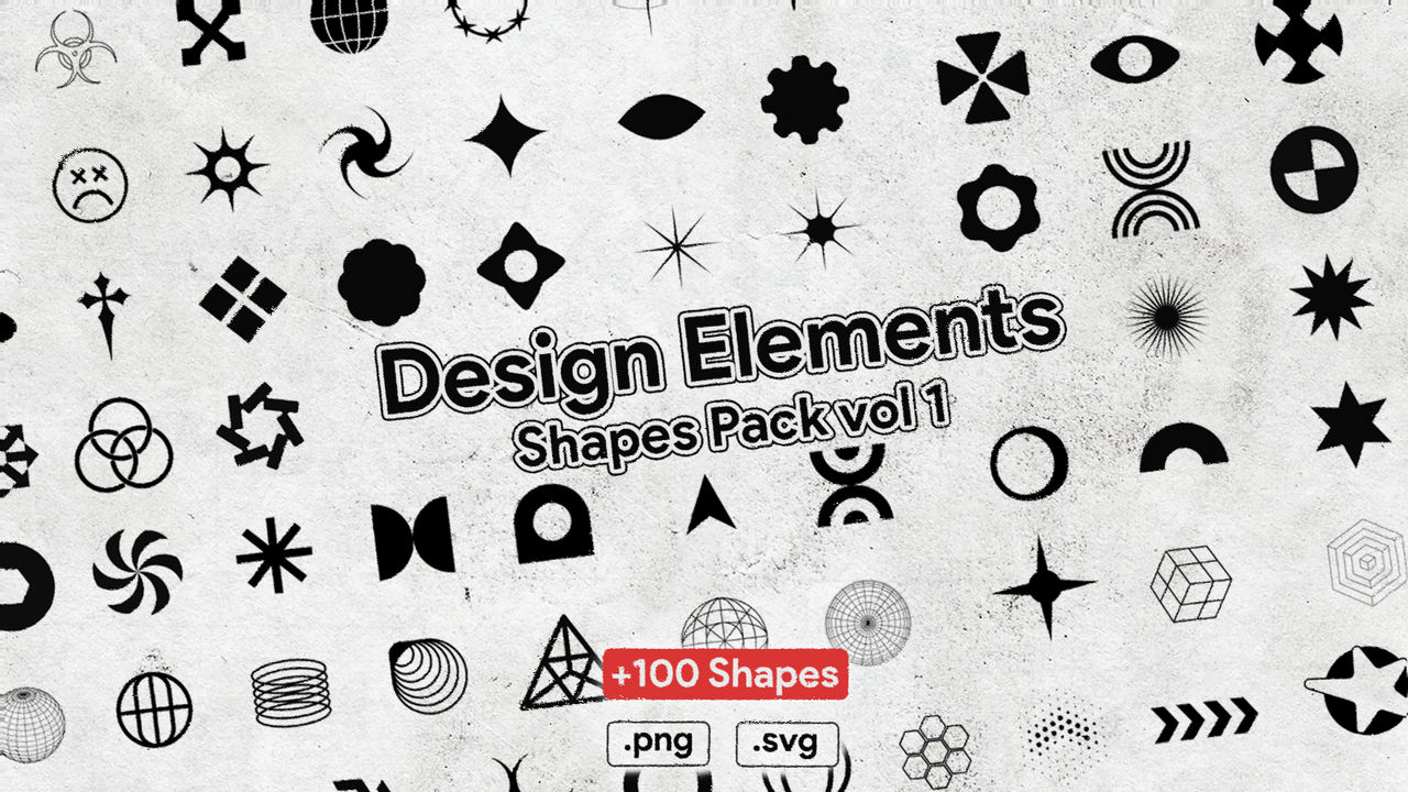 Vector Shapes pack ( +100 shapes ) by itskilloxs on DeviantArt