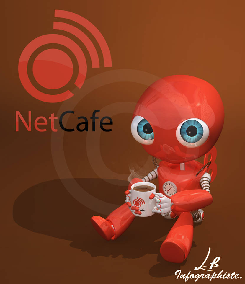 NetCafe Poster by LexBissonnette on DeviantArt