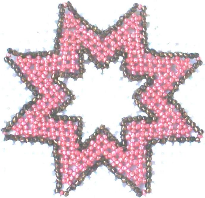 Beaded star