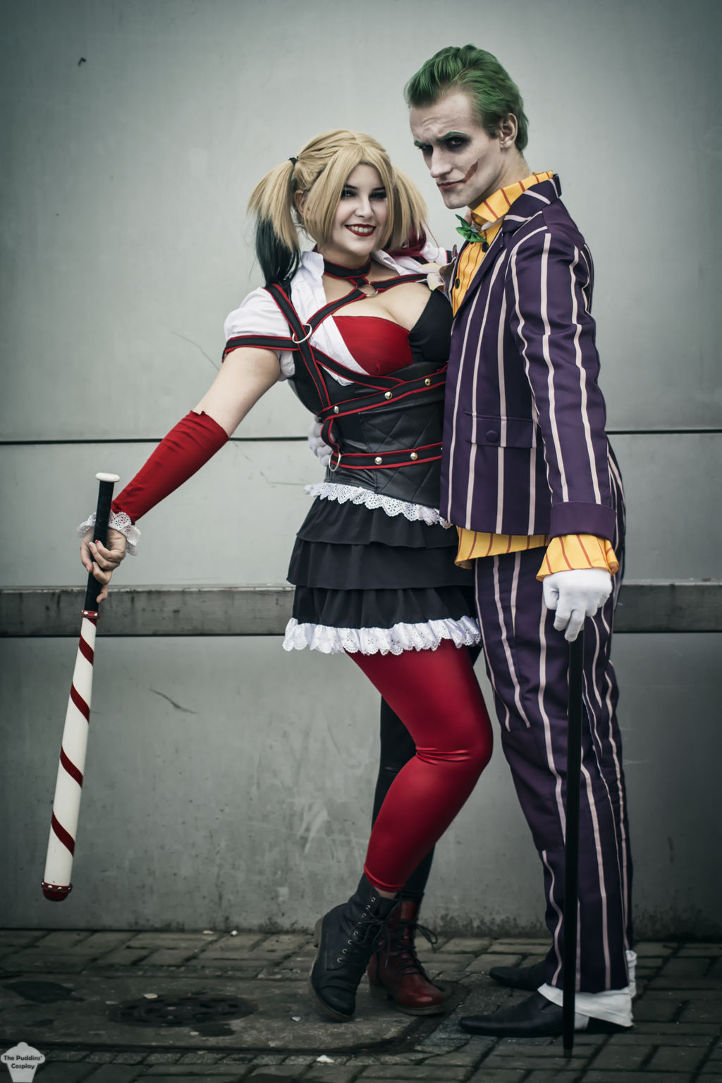 Harley Quinn and Joker (Arkham Asylum) 4 by ThePuddins on DeviantArt