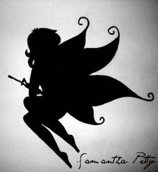 Fairy silhouette.