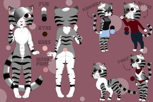 Sam Marshmallow Reference Sheet 2 (Fursona)