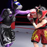 Kotara and Liara - sparring