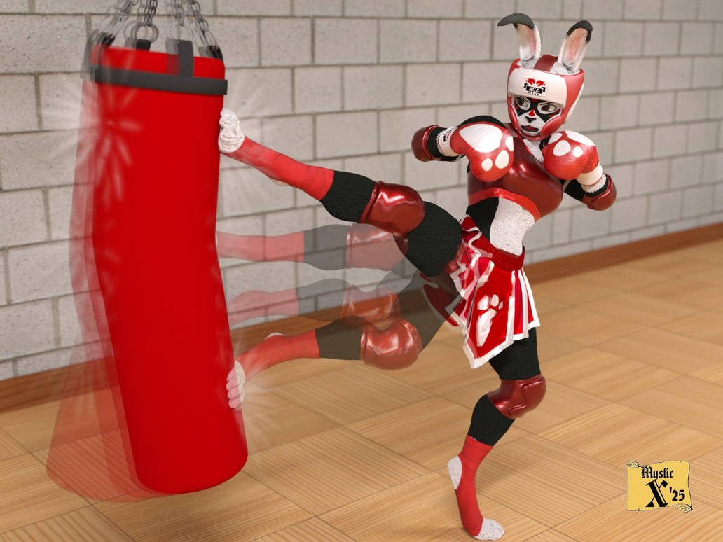 Blonde Rabbit Kick Parna - Bunny kick by mysticx1 on DeviantArt