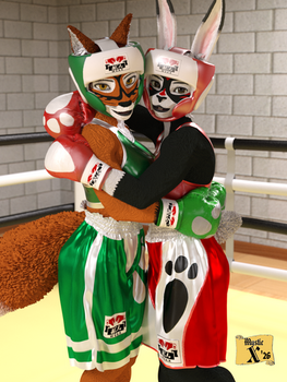 Cassidy Parna - Power couple of the ring
