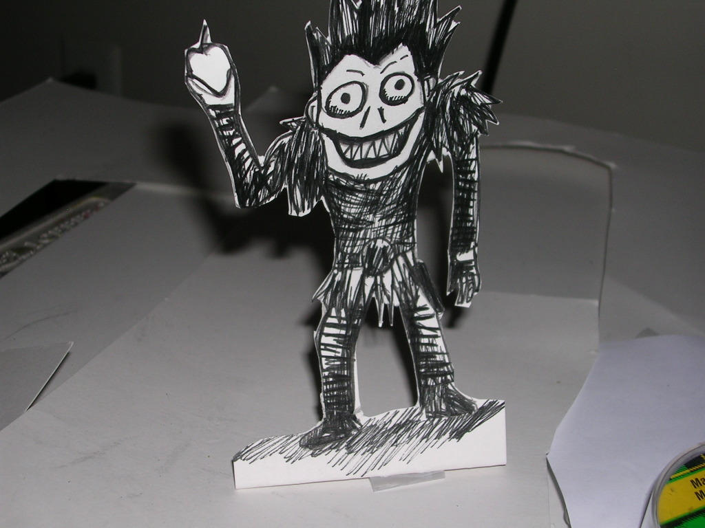 Death Note Paper Shinigami by kevinzhang9112 on DeviantArt