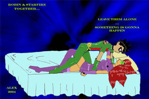 Robin and Starfire