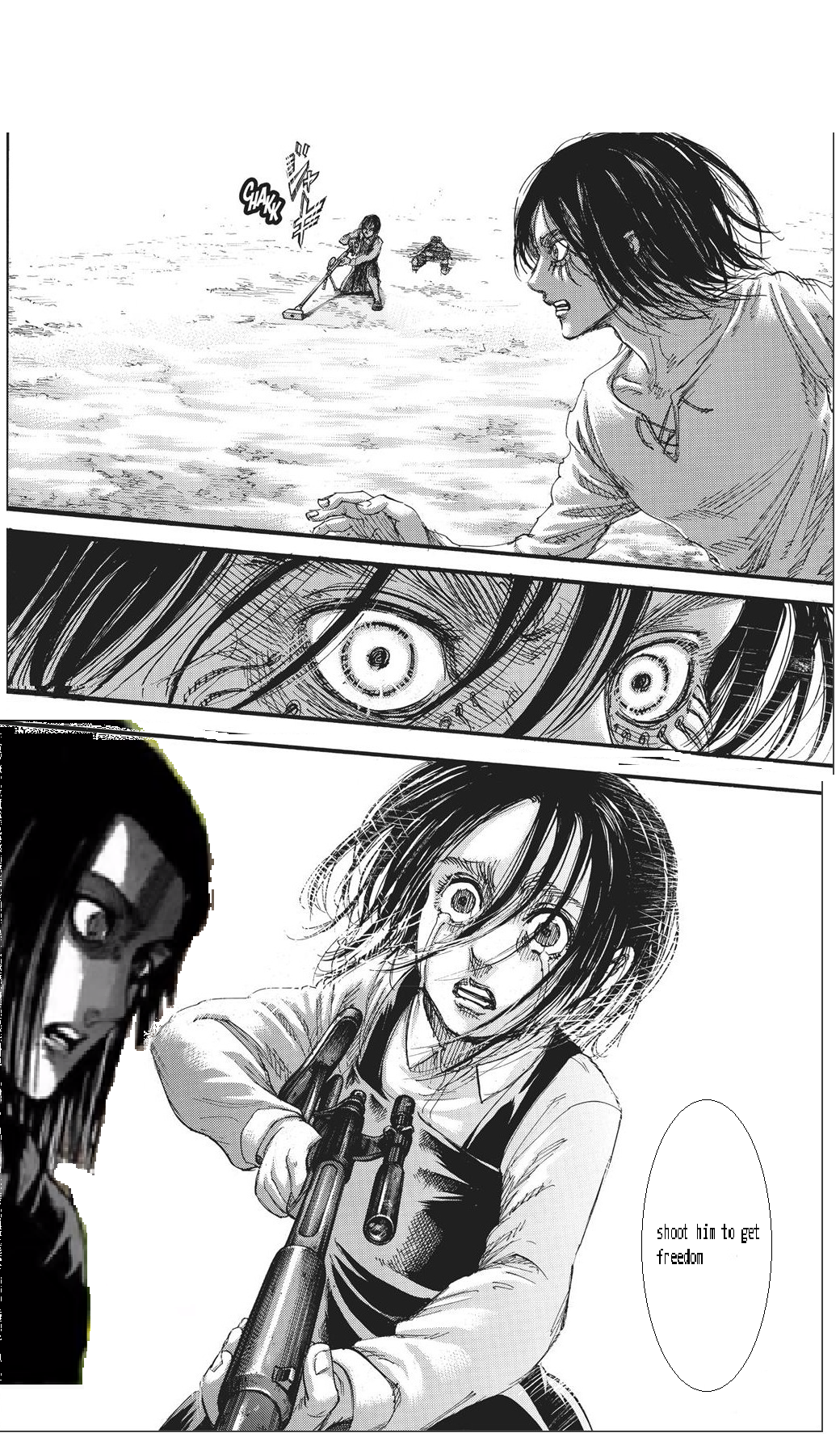 why gabi shot eren by masterboydbor23445 on DeviantArt