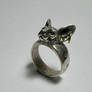 Cat Ring (Sterling Silver)