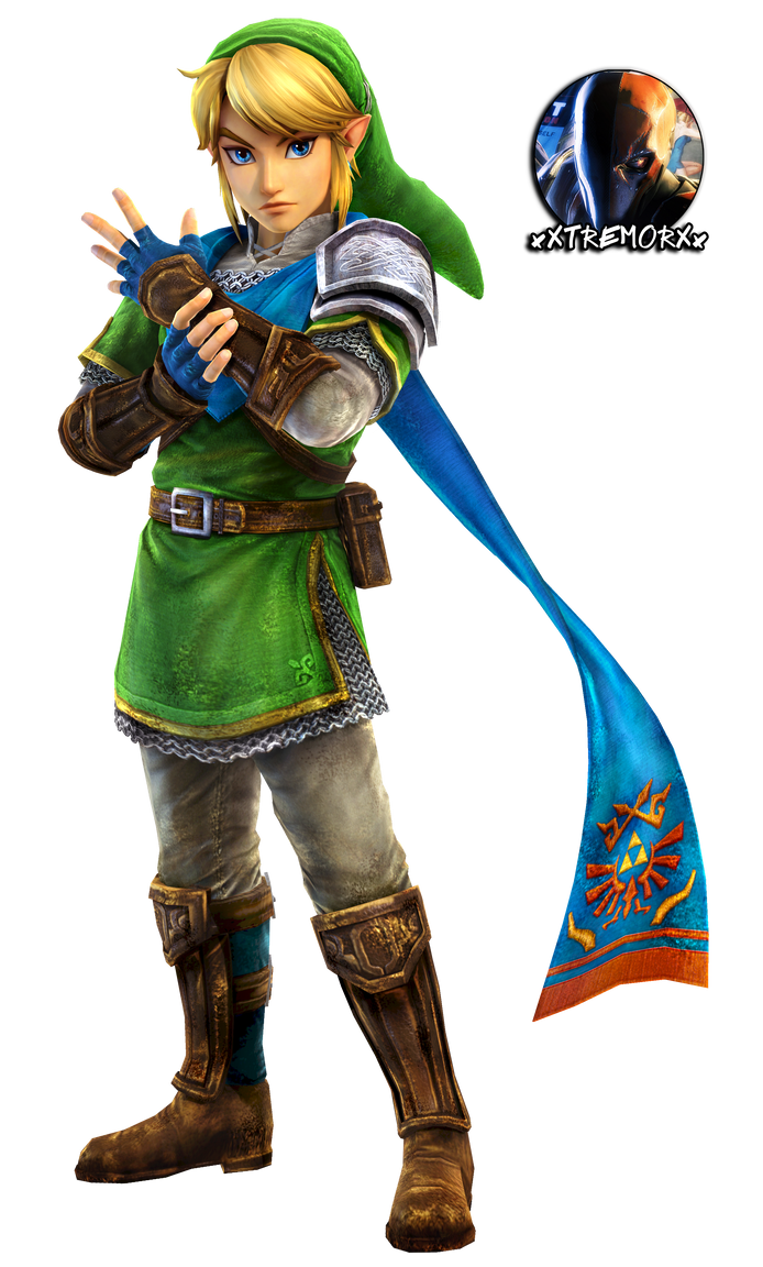 Link ( The Legend of Zelda ) Render V2 by RayLuisHDX2 on DeviantArt