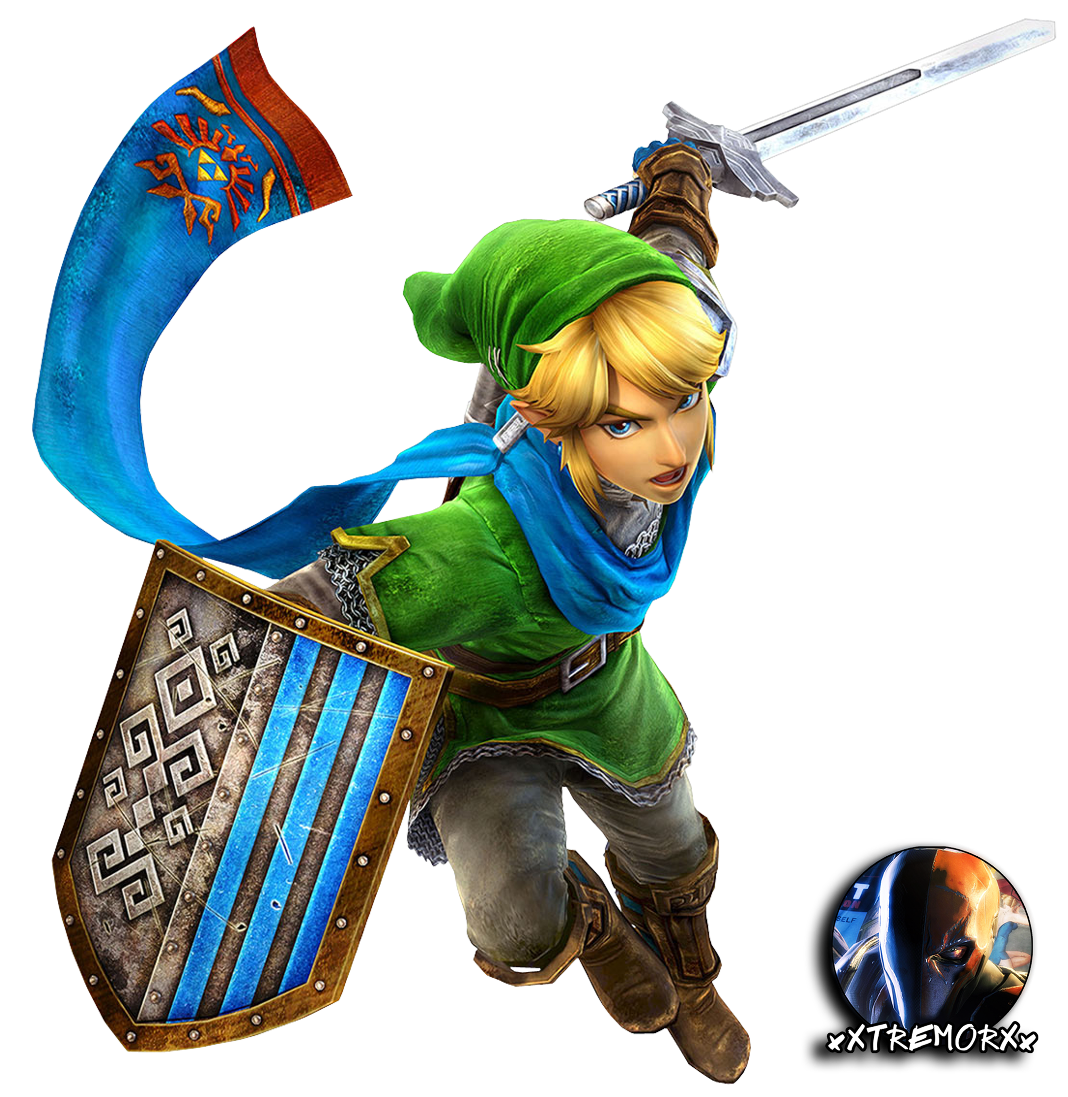 Link ( The Legend of Zelda ) Render V2 by RayLuisHDX2 on DeviantArt