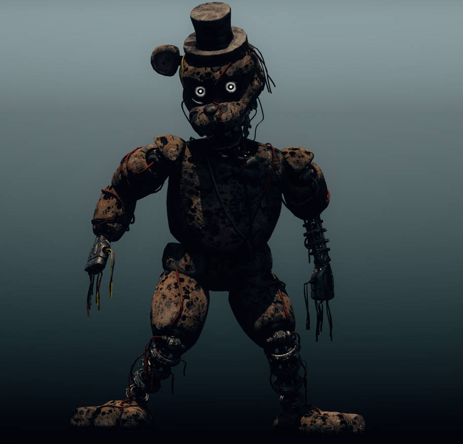 C4D/TJOC - Ignited Freddy by fredinator1 on DeviantArt