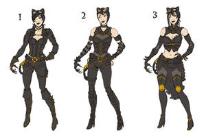 Steampunk Catwoman designs
