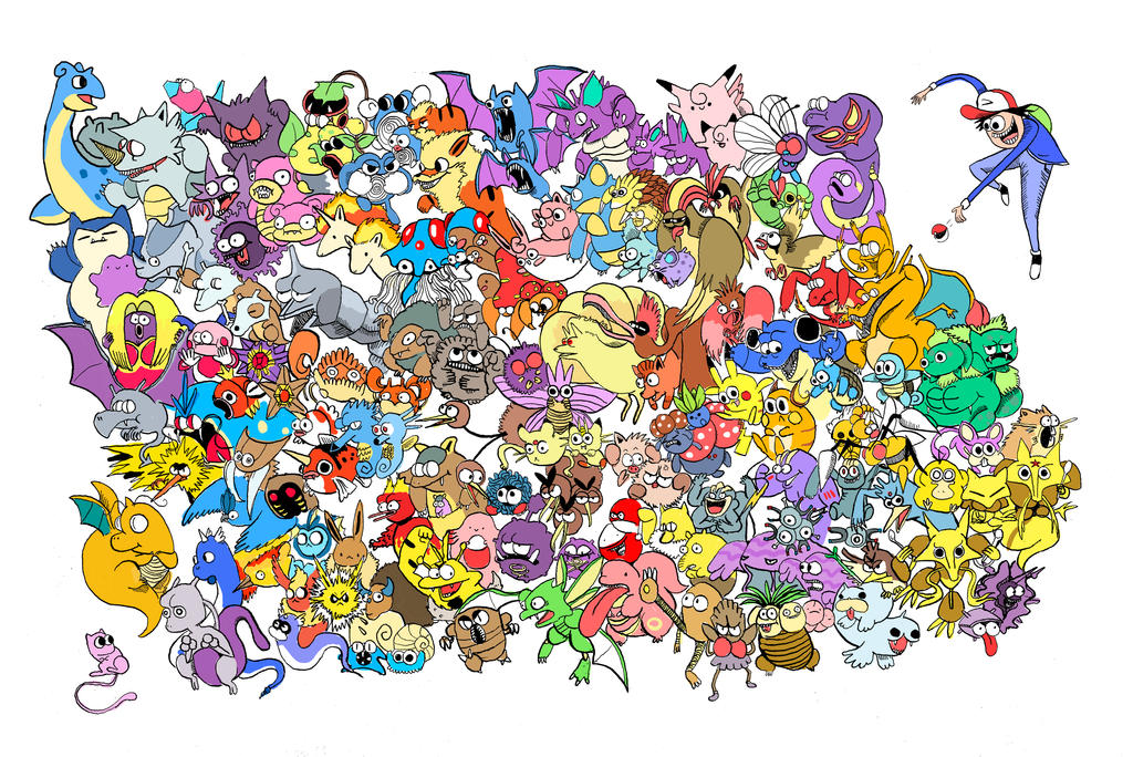 Original 001 - 151 Pokemon by DaltonAllenStark on DeviantArt