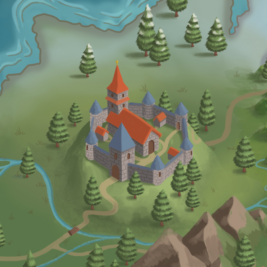 Castle by LamkaArt on DeviantArt