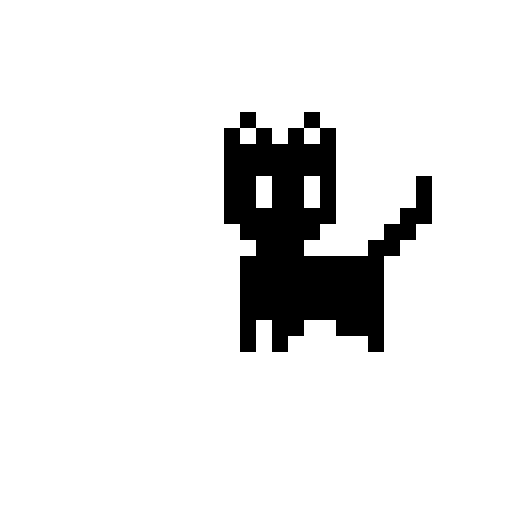 First Pixel Art Cat Sprite Gif By Aglacieronmars On Deviantart