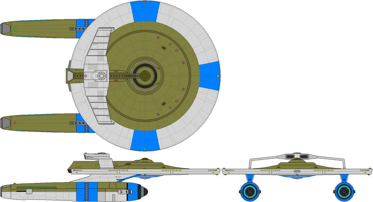 Heavy Frigate - USS Defiant NCC-1764 KT UESN by StarfleetScrapyards on ...