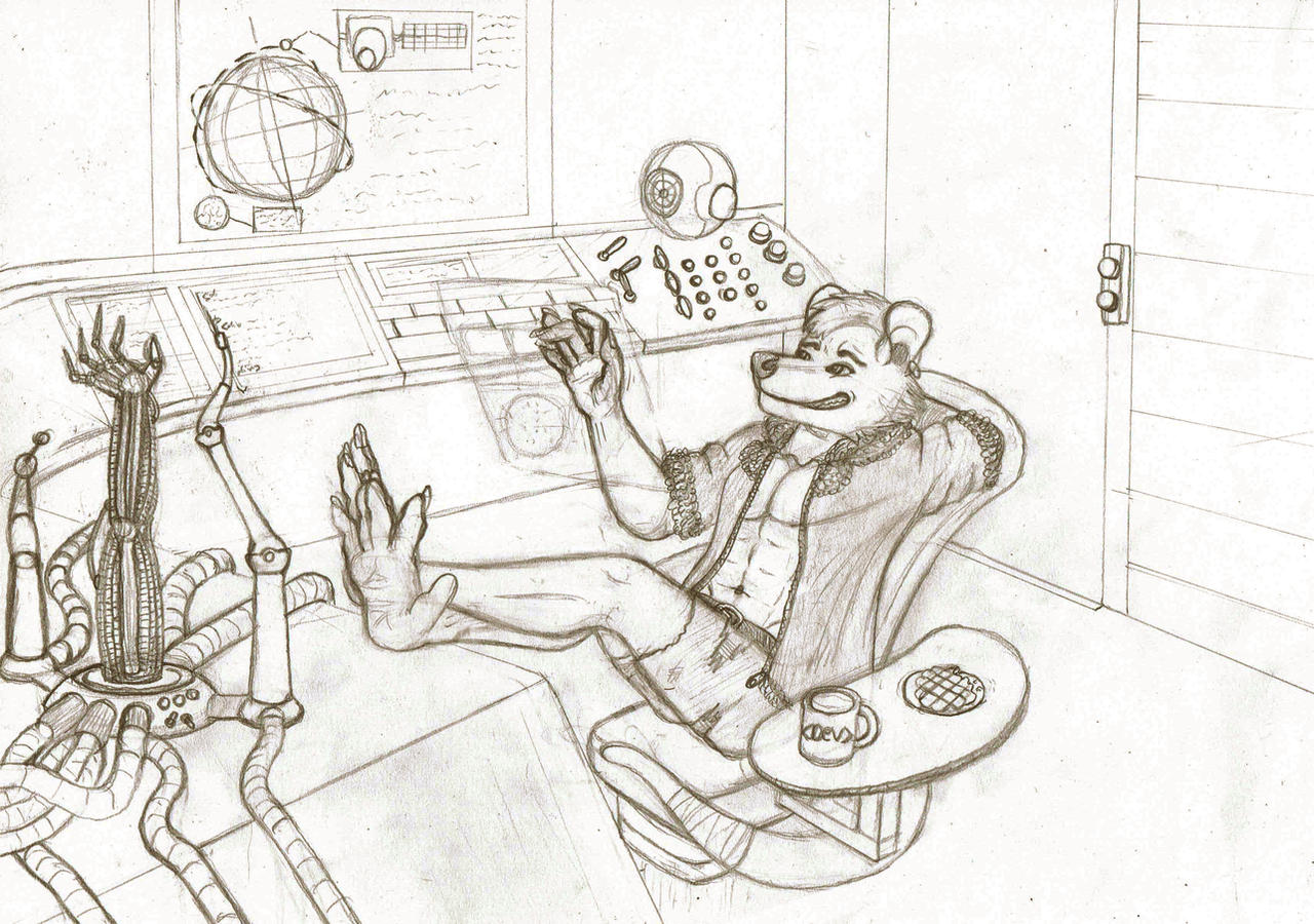 Possum Using Computer Programming Possum WIP by ShiroComicArts on DeviantArt