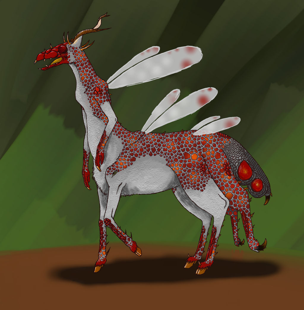 Monstrous creature entry by DrawingShadow