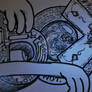 DIS BOX #3 Ink Detail B