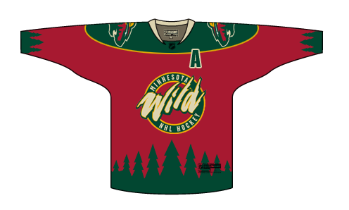 Minnesota wild online jersey concepts