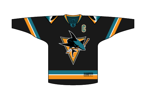 San Jose Sharks Jersey Concept by PD Black Dragon on DeviantArt