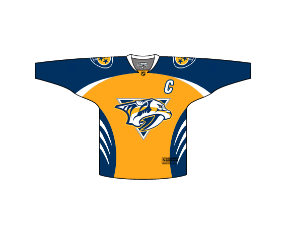 AJH Hockey Jersey Art: Nashville Predators Concept