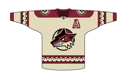 Phoenix Coyotes Jersey 2 by PD Black Dragon on DeviantArt