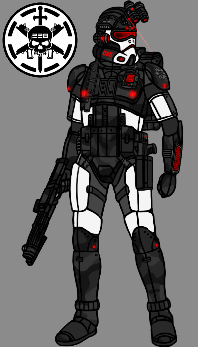228th Black Operations Clone Trooper Redesign by PD Black Dragon