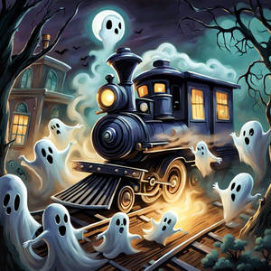Mlp Haunted Train The Ghost Train! by MarioKartWiiFan2007 on DeviantArt