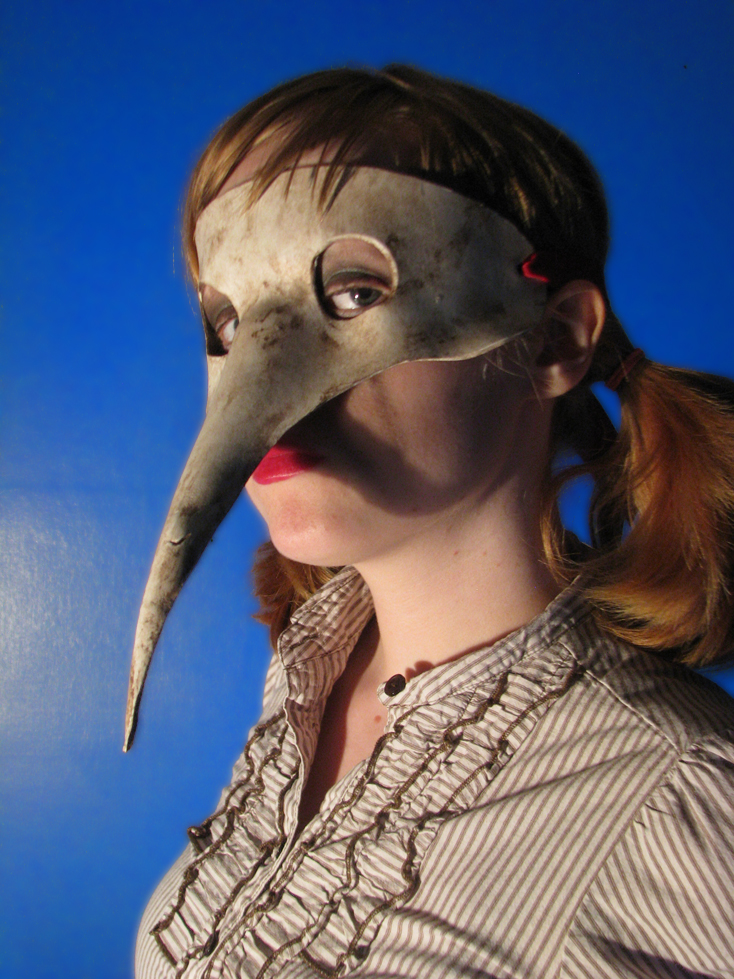 Bird Leather Mask