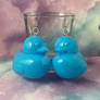 Blue Ducky Earrings