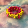 Strawberry Lemonade Candy Kandi Cuff