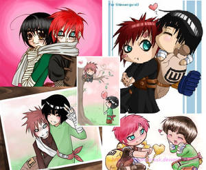 :Kawaii Lee and Gaara Moments: