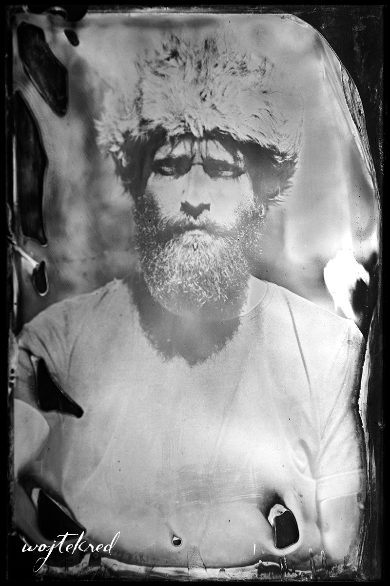 Collodion plate