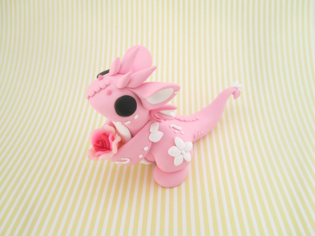 Pink Flower Dragon