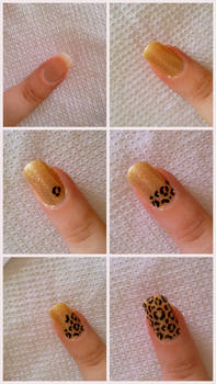 Tutorial: Leopard Nails