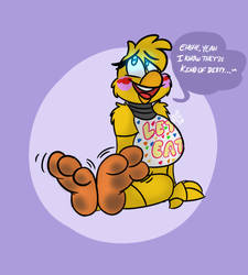 Toy chica Foot teasing!