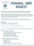EDF Personal Army Request Form by tompreston-plz