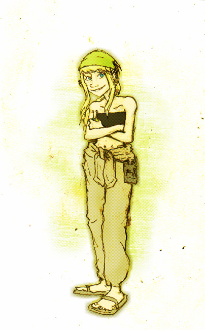 winry - mechanic girl