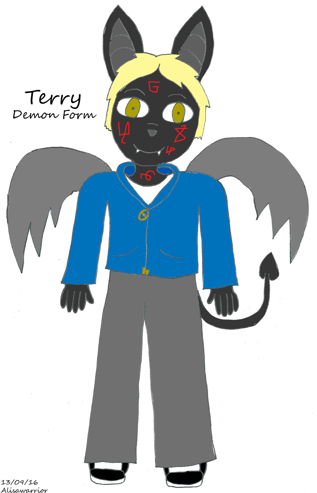 Terry Raging Demon Terry (Demon Form) by Alisawarrior on DeviantArt